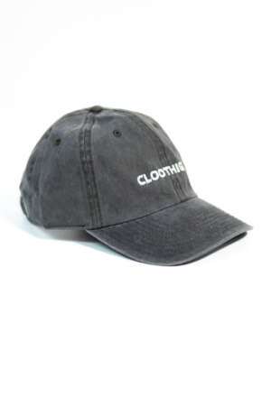 Hat Embroidery  –  Washed Grey