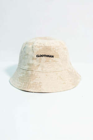 Bucket Hat - Beige Camouflage