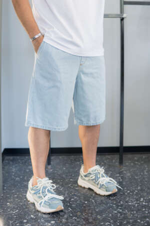 Short – Jean | Washed Blue