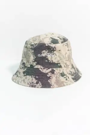 Bucket Hat - Grey Camouflage