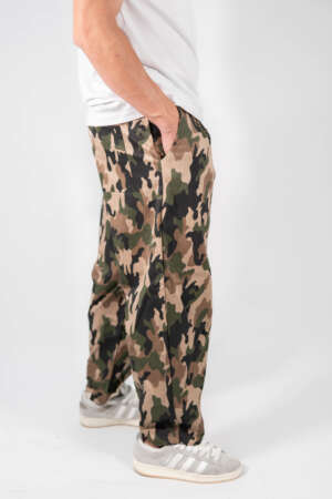 Camo Pant | Oversized Fit Crop