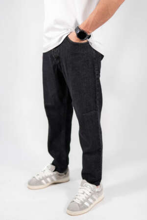 Jean  |  Black Tapered Fit