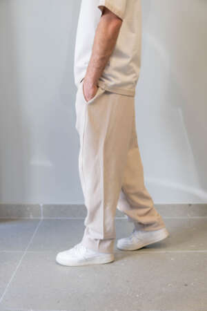 Joggers Oversized Fit | Beige