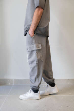 Joggers -  Oversized Fit | Fade Grey