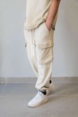 Joggers -  Oversized Fit | Fade Beige