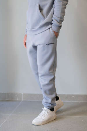 Joggers - Logo Embroidered | Grey
