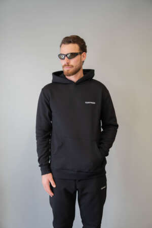 Hoodie - Logo Embroidered | Black