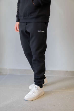 Joggers - Logo Embroidered | Black
