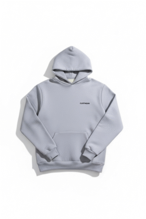 Hoodie - Logo Embroidered | Grey