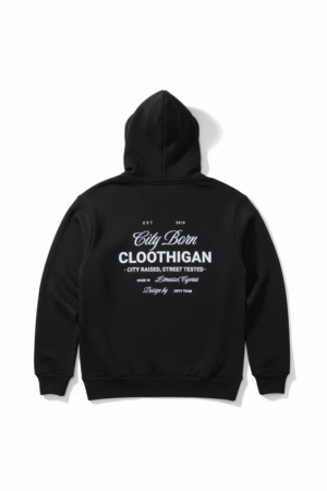 Hoodie - City Born | Black