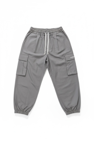 Cargo Pant | Elastic Cuff Grey