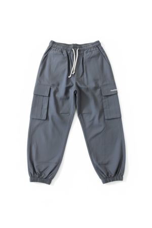 Cargo Pant | Elastic Cuff  Blue Grey