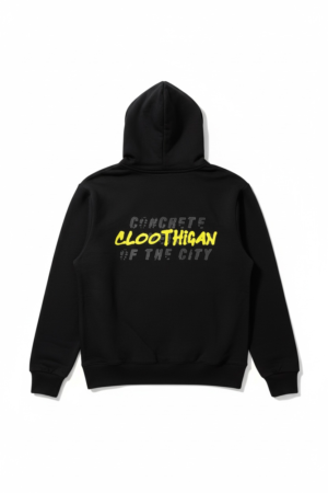 Hoodie - Concrete Veins | Black