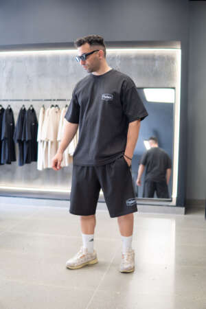 Set Washed Black Oversized Fit