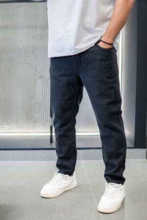 Jean – Elastic Waist | Washed Black