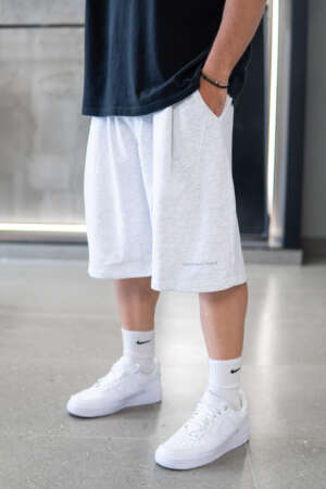 Grey - Oversized Short