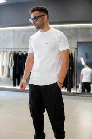 Normal Fit Tee Og Logo White